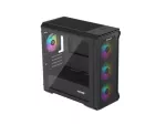 OBUDOWA GENESIS IRID 503 ARGB V2 MATX MINI TOWER Z OKNEM CZARNA