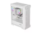 OBUDOWA GENESIS IRID 505 ARGB V2 MIDI TOWER Z OKNEM BIAŁA