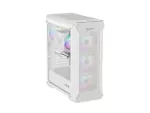 OBUDOWA GENESIS IRID 505 ARGB V2 MIDI TOWER Z OKNEM BIAŁA