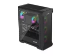 OBUDOWA GENESIS IRID 505 ARGB V2 MIDI TOWER Z OKNEM CZARNA