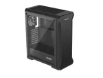 OBUDOWA GENESIS IRID 505 ARGB V2 MIDI TOWER Z OKNEM CZARNA