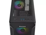 OBUDOWA GENESIS IRID 505 ARGB V2 MIDI TOWER Z OKNEM CZARNA