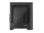 OBUDOWA GENESIS IRID 505 ARGB V2 MIDI TOWER Z OKNEM CZARNA