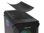 OBUDOWA GENESIS IRID 505 ARGB V2 MIDI TOWER Z OKNEM CZARNA