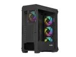 OBUDOWA GENESIS IRID 505 ARGB V2 MIDI TOWER Z OKNEM CZARNA