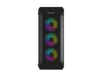 OBUDOWA GENESIS IRID 505 ARGB V2 MIDI TOWER Z OKNEM CZARNA