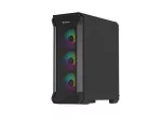OBUDOWA GENESIS IRID 505 ARGB V2 MIDI TOWER Z OKNEM CZARNA