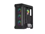 OBUDOWA GENESIS IRID 505 ARGB V2 MIDI TOWER Z OKNEM CZARNA