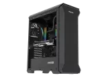 OBUDOWA GENESIS IRID 505F MIDI TOWER Z OKNEM CZARNA