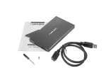 OBUDOWA HDD/SSD ZEWNĘTRZNA NATEC RHINO GO SATA 2.5" USB 3.0 CZARNA