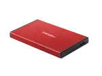 OBUDOWA HDD/SSD ZEWNĘTRZNA NATEC RHINO GO SATA 2.5" USB 3.0 CZERWONA