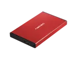 OBUDOWA HDD/SSD ZEWNĘTRZNA NATEC RHINO GO SATA 2.5" USB 3.0 CZERWONA