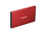 OBUDOWA HDD/SSD ZEWNĘTRZNA NATEC RHINO GO SATA 2.5" USB 3.0 CZERWONA