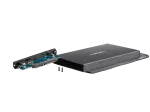 OBUDOWA HDD/SSD ZEWNĘTRZNA NATEC RHINO SATA 2.5" USB 2.0 ALUMINIUM CZARNA SLIM