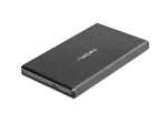 OBUDOWA HDD/SSD ZEWNĘTRZNA NATEC RHINO SATA 2.5" USB 2.0 ALUMINIUM CZARNA SLIM