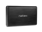 OBUDOWA HDD/SSD ZEWNĘTRZNA NATEC RHINO SATA 3.5" USB 3.0 ALUMINIUM CZARNA