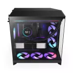 OBUDOWA NZXT H9 FLOW RGB (2025) MIDI TOWER Z OKNEM CZARNA