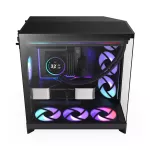 OBUDOWA NZXT H9 FLOW RGB+ (2025) MIDI TOWER Z OKNEM CZARNA