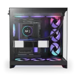 OBUDOWA NZXT H9 FLOW RGB+ (2025) MIDI TOWER Z OKNEM CZARNA