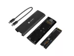OBUDOWA SSD ZEWNĘTRZNA NATEC RHINO M.2 NVME LITE USB-C 3.1 GEN 2 ALUMINIUM