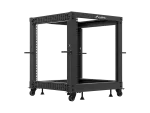 OPEN RACK 19" 12U 600X600-1100 REGULOWANY CZARNY LANBERG