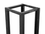 OPEN RACK 19" 27U 600X800 CZARNY LANBERG V2