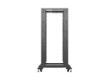 OPEN RACK 19" 27U 600X800 CZARNY LANBERG V2