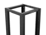 OPEN RACK 19" 42U 600X800 CZARNY LANBERG V2