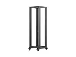 OPEN RACK 19" 42U 600X800 CZARNY LANBERG V2