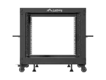 OPEN RACK 19" 9U 600X600-1100 REGULOWANY CZARNY LANBERG