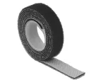 ORGANIZER KABLI - RZEP 1M X 13MM CZARNY DELOCK