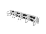 ORGANIZER KABLI 19" 2U Z 10 UCHWYTAMI PANEL SZCZOTKOWANY TYP B SZARY LANBERG AK-1204-S