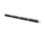PATCH PANEL 24 PORT 1U 19" KAT.5E UTP SZARY LANBERG
