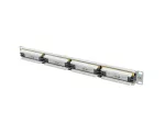 PATCH PANEL 24 PORT 1U 19" KAT.5E UTP SZARY LANBERG