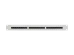 PATCH PANEL 24 PORT 1U 19" KAT.5E UTP Z ORGANIZEREM KABLOWYM SZARY LANBERG