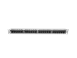 PATCH PANEL 24 PORT 1U 19" KAT.6 UTP SZARY LANBERG
