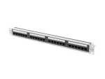 PATCH PANEL 24 PORT 1U 19" KAT.6A UTP SZARY LANBERG