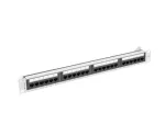 PATCH PANEL 24 PORT 1U 19" KAT.6A UTP SZARY LANBERG