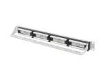 PATCH PANEL 24 PORT 1U 19" KAT.6A UTP SZARY LANBERG