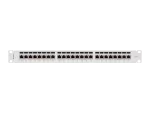 PATCH PANEL 24 PORT 1U 19" KAT.7 FTP Z ORGANIZEREM KABLOWYM EKRANOWANY SZARY LANBERG