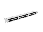 PATCH PANEL 48 PORT 1U 19" KAT.5E UTP SZARY LANBERG