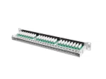 PATCH PANEL 48 PORT 1U 19" KAT.5E UTP SZARY LANBERG