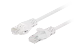 PATCHCORD KAT.5E UTP 0.25M BIAŁY FLUKE PASSED LANBERG 10-PACK