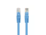 PATCHCORD KAT.5E UTP 0.25M NIEBIESKI FLUKE PASSED LANBERG