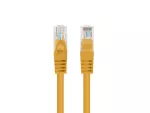PATCHCORD KAT.5E UTP 0.25M POMARAŃCZOWY FLUKE PASSED LANBERG 10-PACK