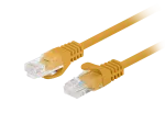 PATCHCORD KAT.5E UTP 0.25M POMARAŃCZOWY FLUKE PASSED LANBERG 10-PACK