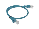 PATCHCORD KAT.5E UTP 0.5M NIEBIESKI FLUKE PASSED LANBERG