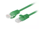 PATCHCORD KAT.5E UTP 0.5M ZIELONY FLUKE PASSED LANBERG