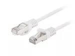 PATCHCORD KAT.6 FTP 0.25M BIAŁY FLUKE PASSED LANBERG