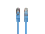 PATCHCORD KAT.6 FTP 0.5M NIEBIESKI FLUKE PASSED LANBERG 10-PACK